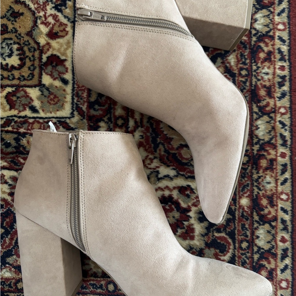 H&M Beige Ankle Booties